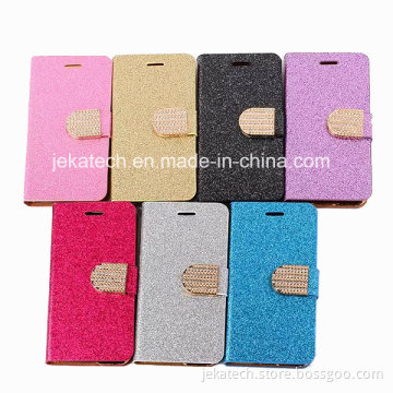 Glitter Diamond Flip Leather Case for iPhone 6